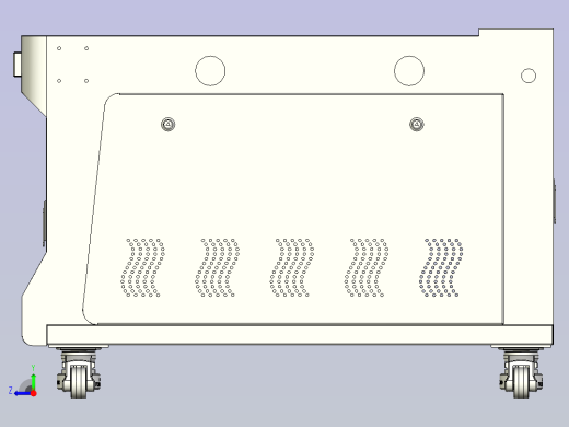 钣金箱体右视缩略图