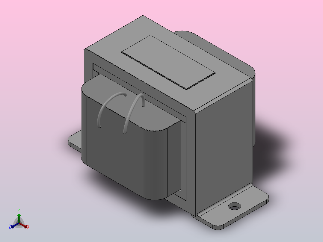 DC电抗器UZDA-B型200V级[200V级-2.2kW]主视图