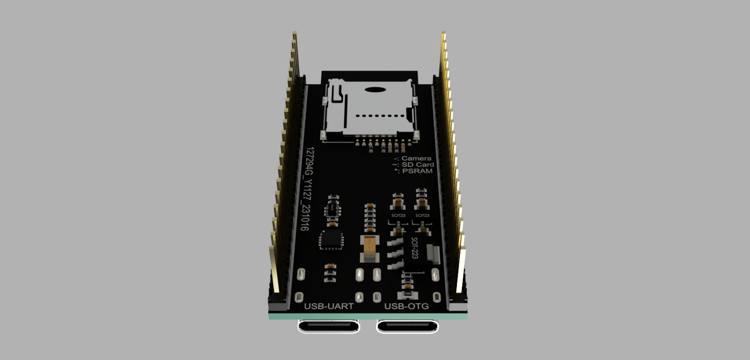 Freenove ESP32-S3-WROOM开发板，GPIO端口、WiFi、与OV2640和OV5640模块兼容的摄像头接口、SD卡插槽、WS2812 RGB LED、蓝牙、USB OTG、USB UART