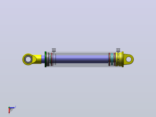 HSG工程油缸设计及工艺分析（SW+CAD+说明书）