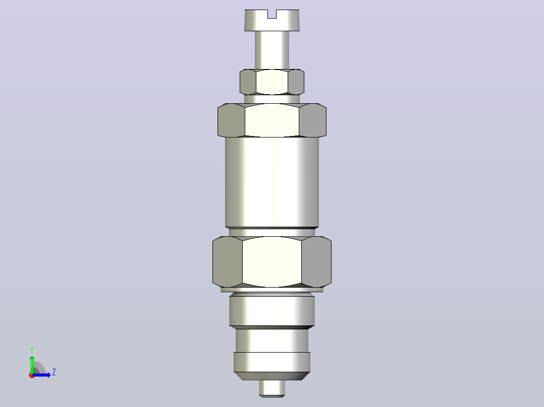 哈威TÜV CMVX 2 E-100型泄压阀左视图