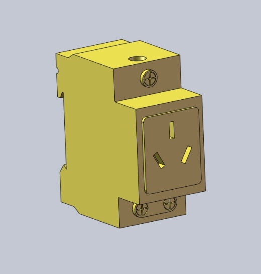 二三插座AC3010A16A卡轨式缩略图