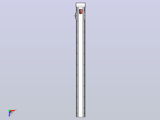 日规模组半封闭丝杆TPA-HNR-85D-1610C-L850-MP-C-P20-N3俯视缩略图