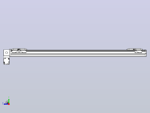 皮带直线轴双滑块型TPA-GCBS-50-P42-L350-LP-M10-N3右视缩略图