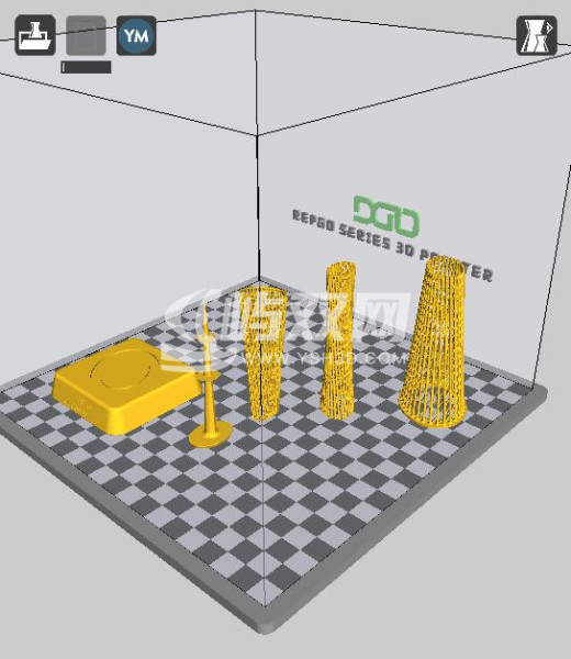 3D打印广州塔缩略图
