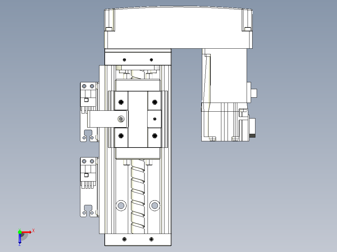 钢基模组TPA-KSR-6005C-150A1-MR-H1S2俯视图