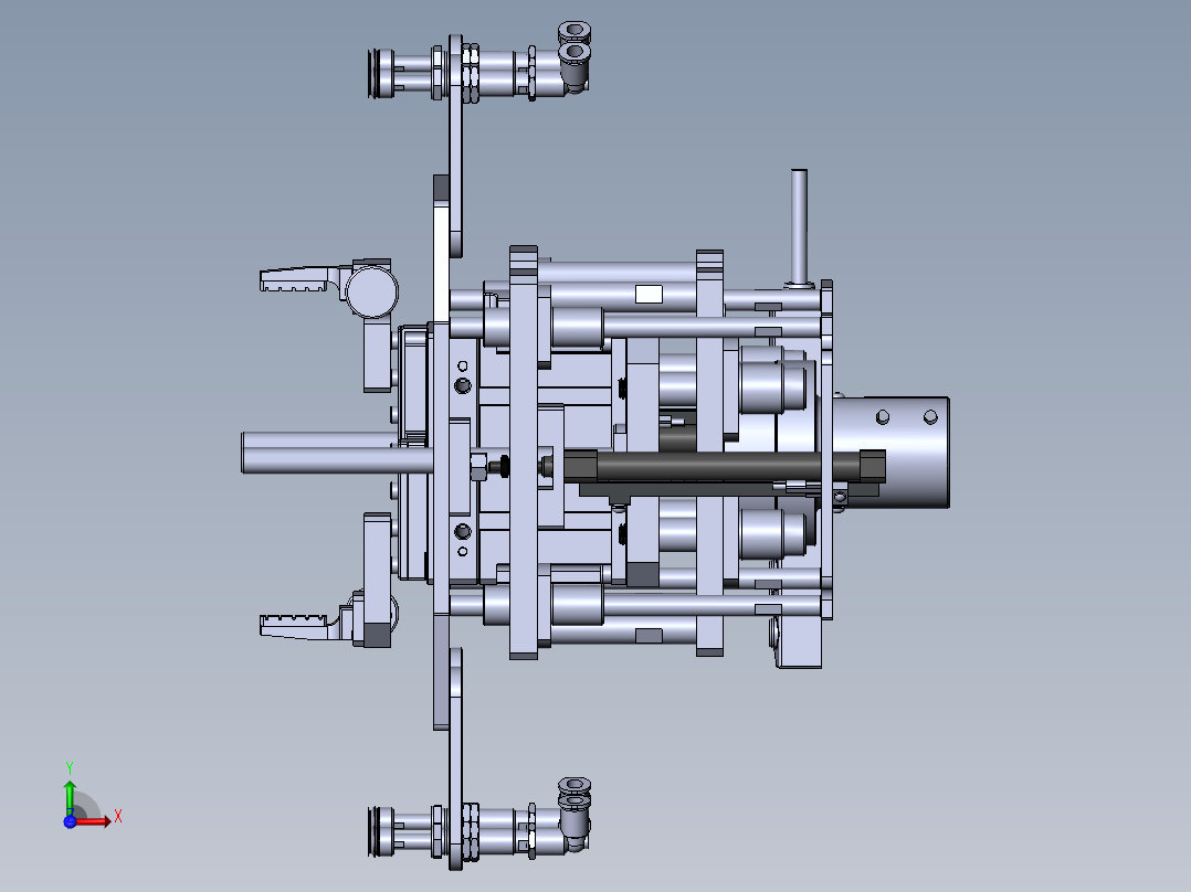 机械臂快速取料sw19前视图