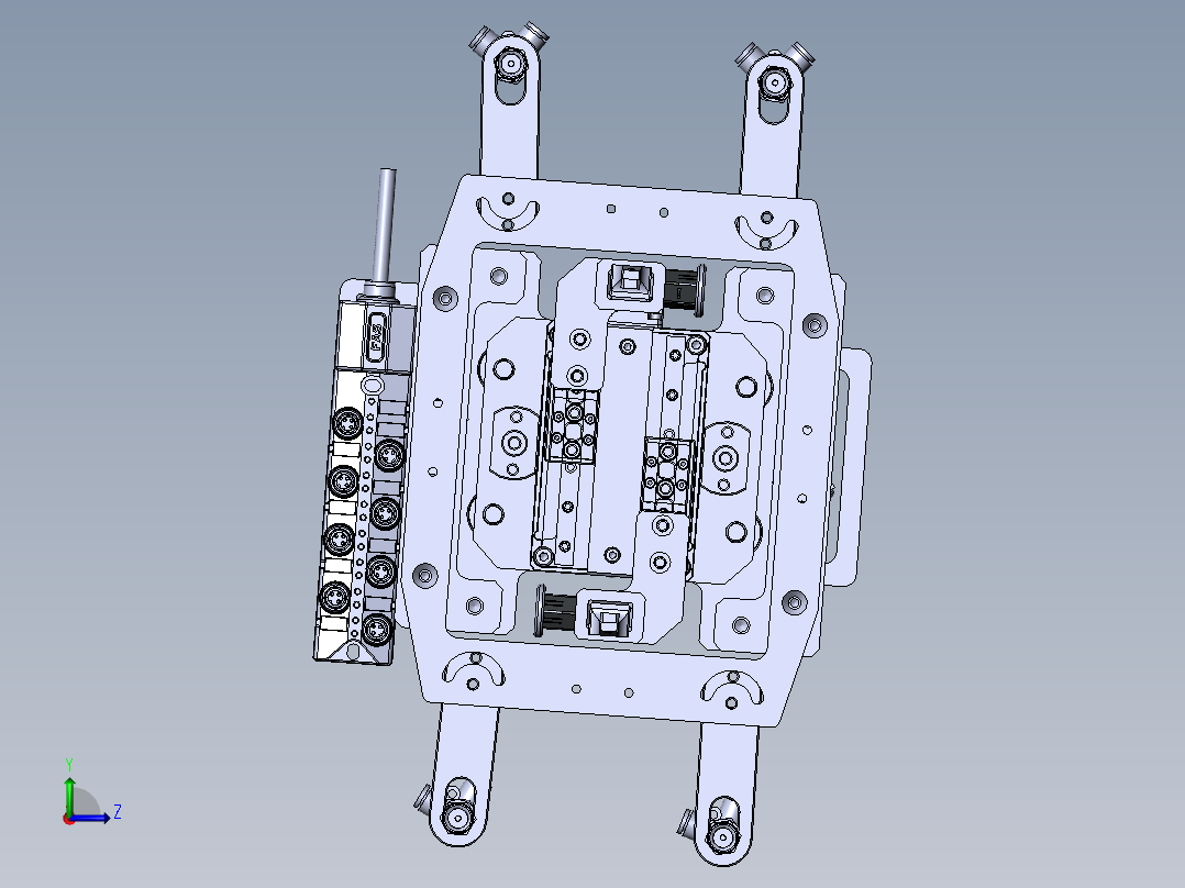 机械臂快速取料sw19左视图