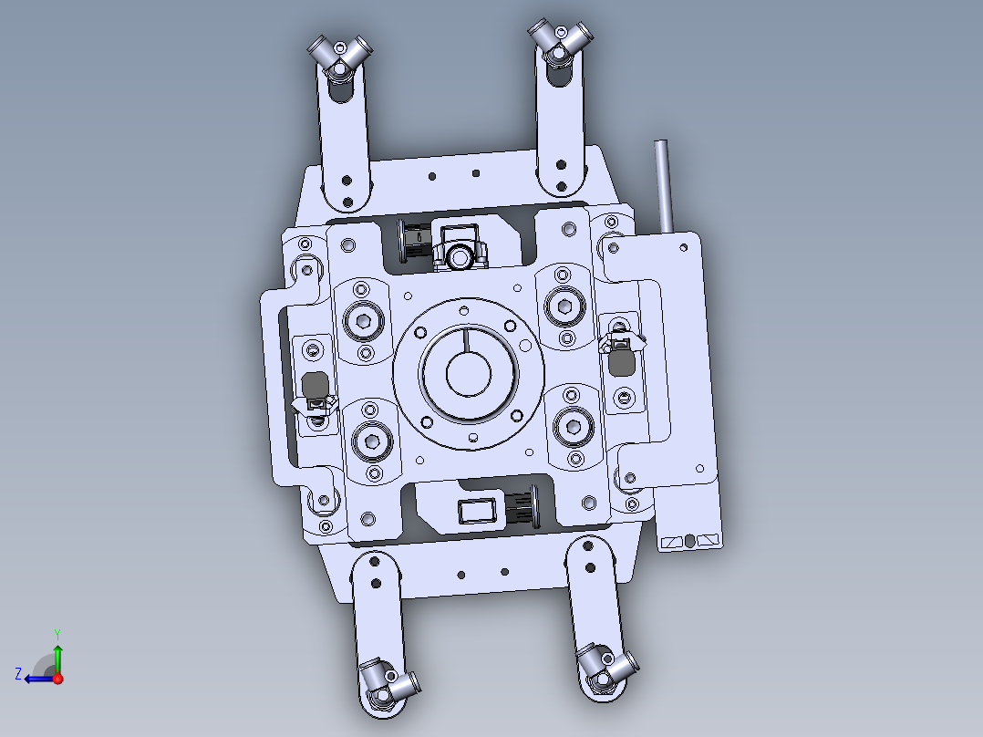 机械臂快速取料sw19右视图