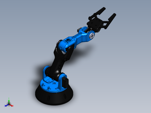 robotic-arm-367 SW正等轴测缩略图