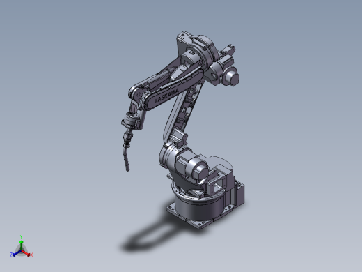 万向自动焊接机正等轴测缩略图