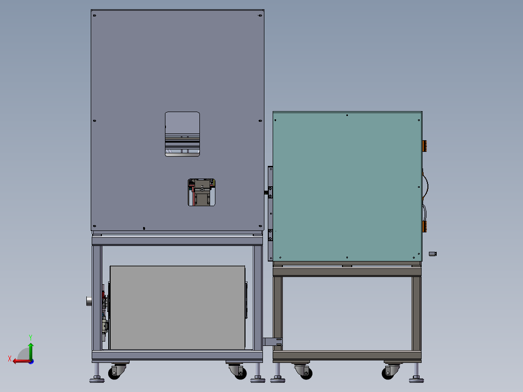 发那科检测机sw21后视图