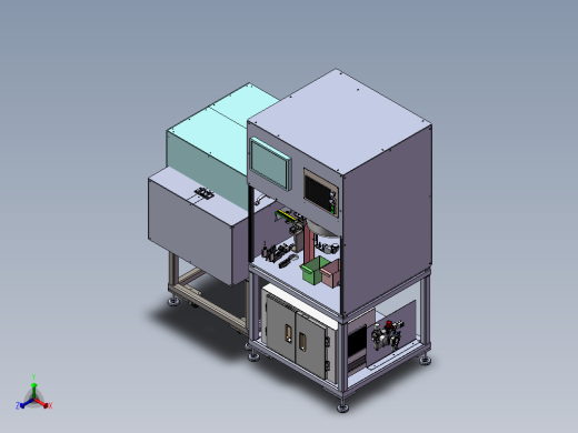 发那科检测机sw21正等轴测缩略图