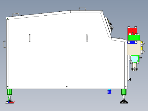 全自动牛奶均质搅拌机设备前视缩略图