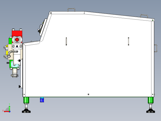全自动牛奶均质搅拌机设备后视缩略图