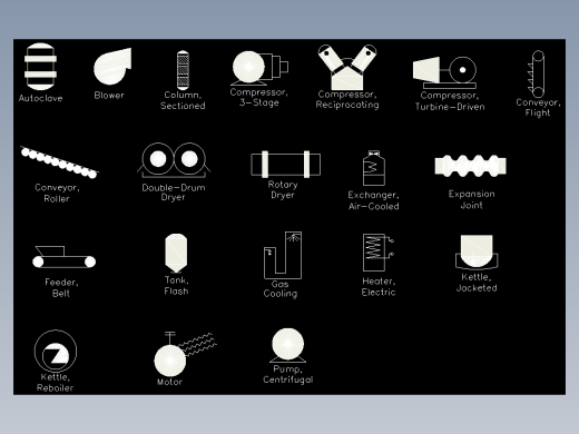 CAD化工制图图块