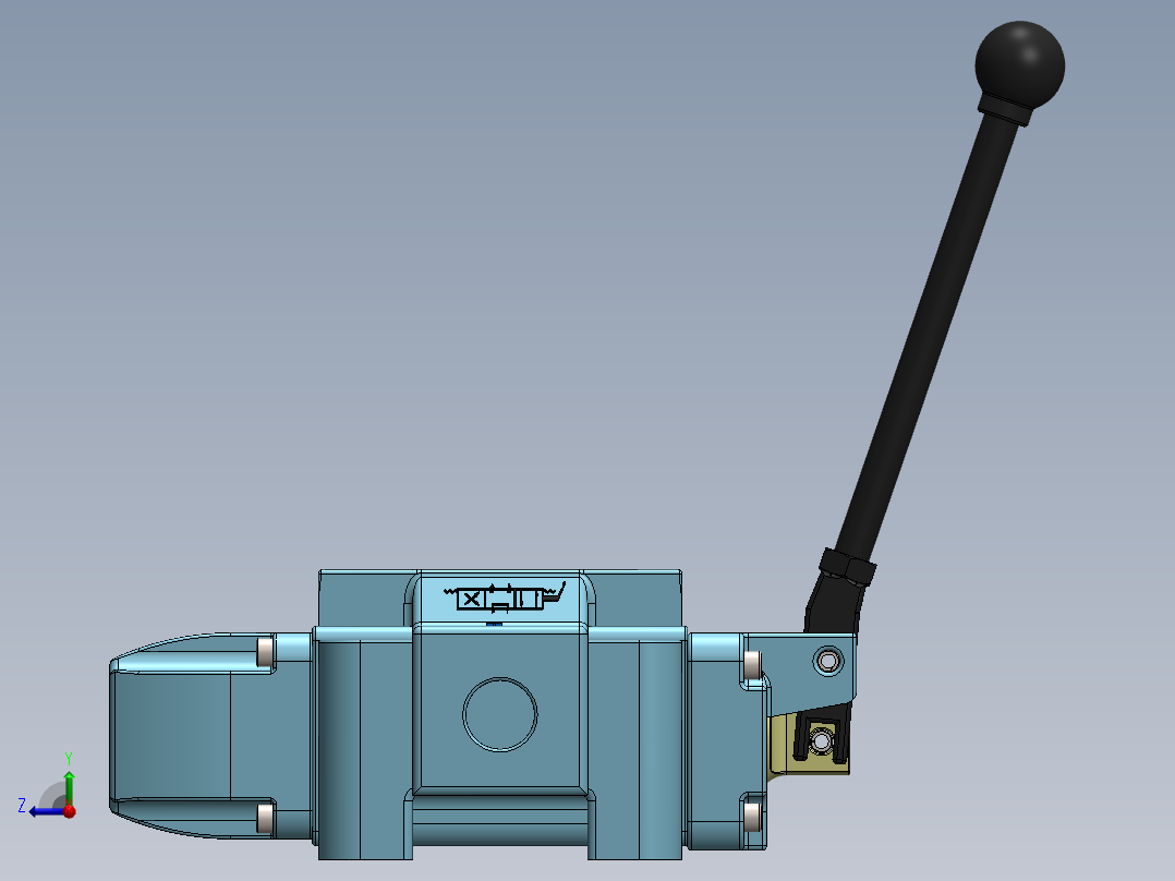 液压阀SW2015右视图