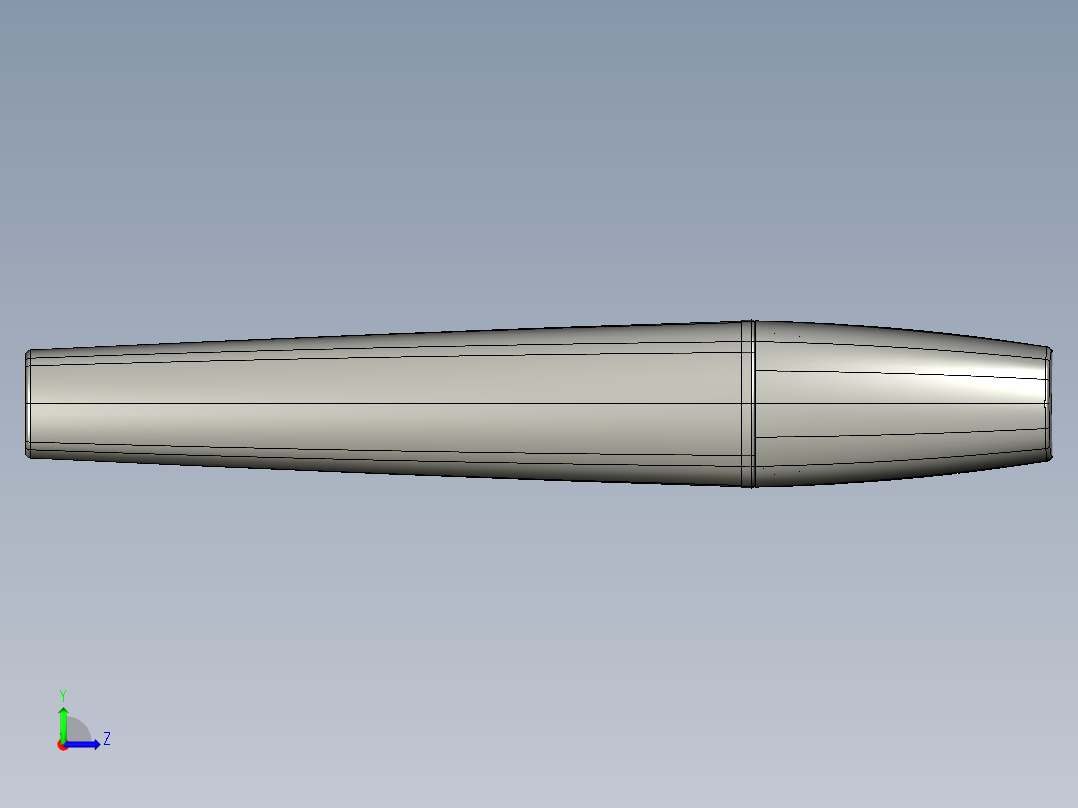 天鹅荧光笔左视图