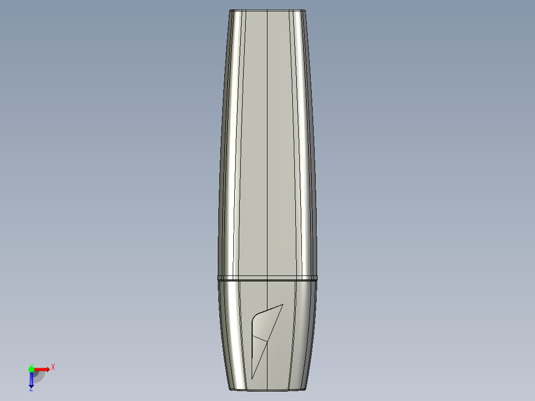 天鹅荧光笔俯视图
