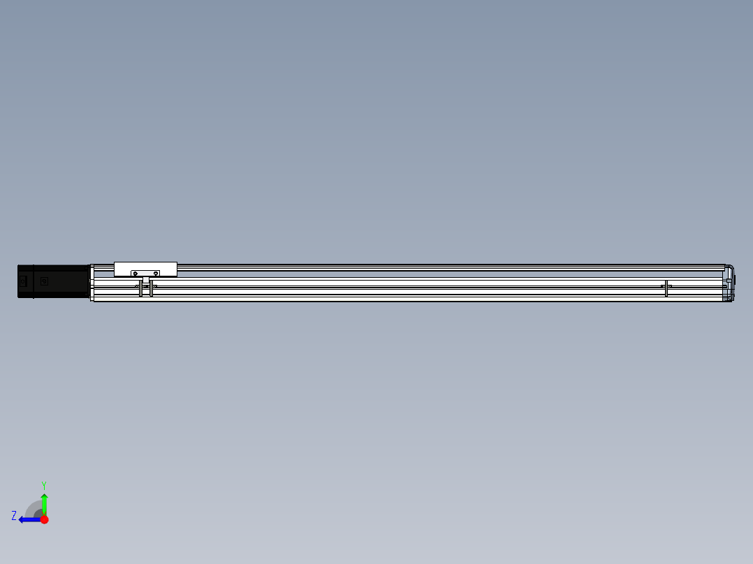 Toyo东佑达直线模组-ETH17-1300-BC-M75B-914右视图