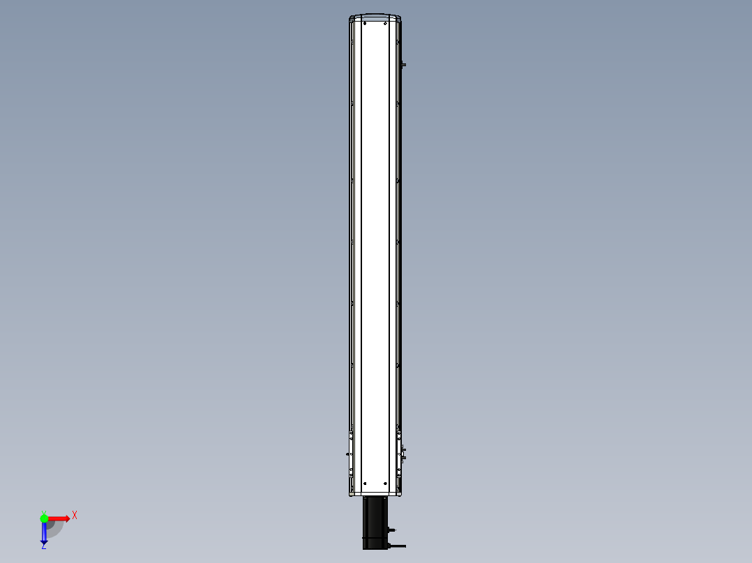 Toyo东佑达直线模组-ETH17-1300-BC-M75B-914俯视图