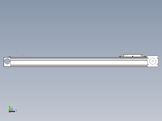 Toyo东佑达直线模组-M80M-S-X102-800-L-M40-C4左视缩略图