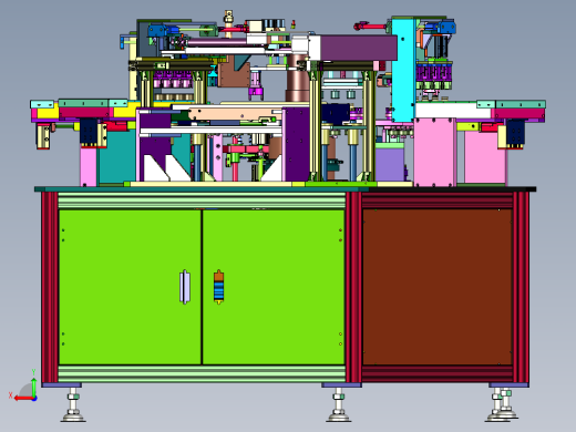 阀体涂胶泡沫棉粘贴机后视缩略图