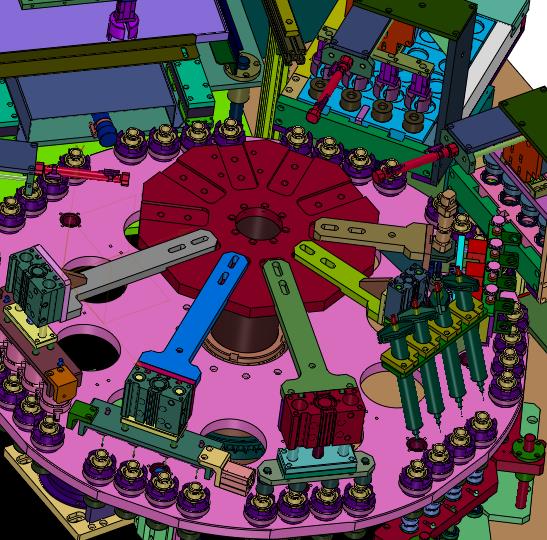 阀体涂胶泡沫棉粘贴机