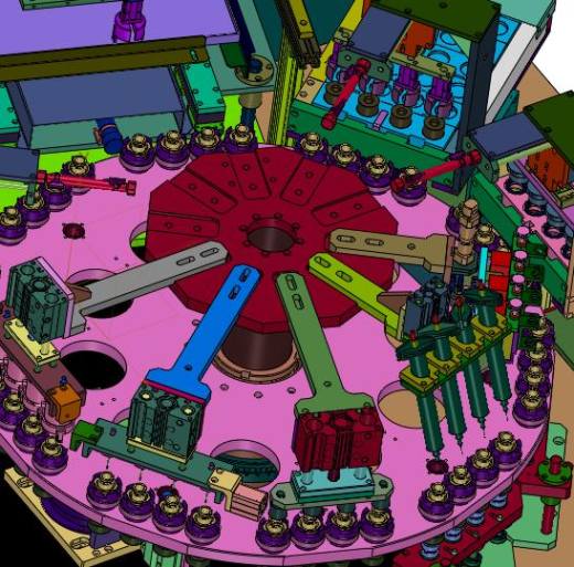 阀体涂胶泡沫棉粘贴机缩略图