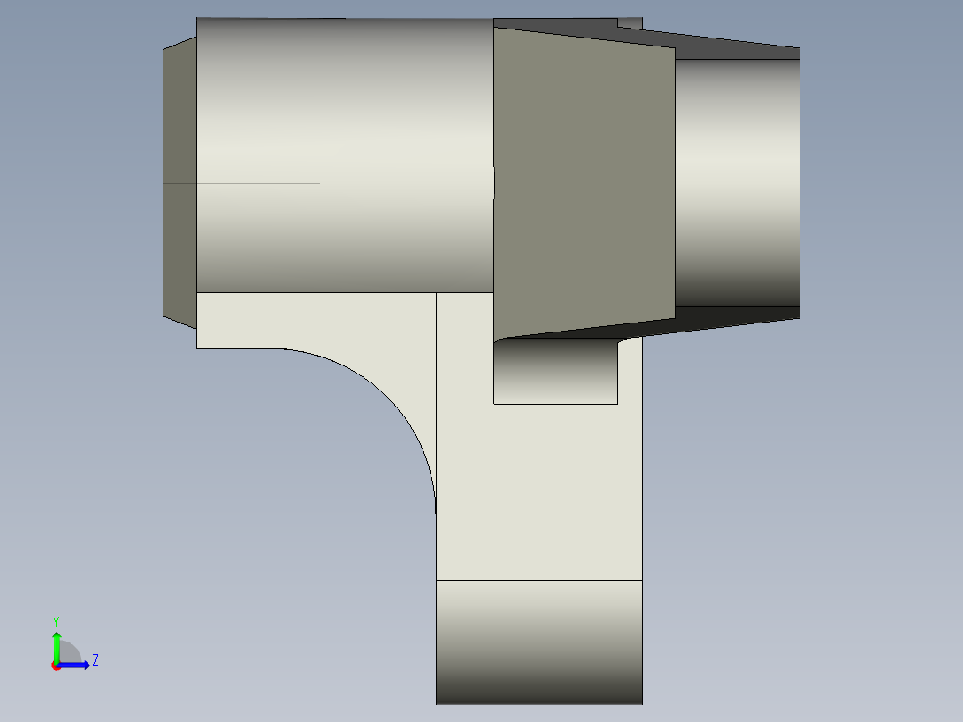 铣床等臂杠杆的加工工艺及钻2-Φ8H7孔专用夹具设计-翻转式钻床夹具含非标5张CAD图-版本2.1左视图