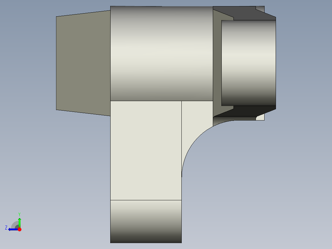 铣床等臂杠杆的加工工艺及钻2-Φ8H7孔专用夹具设计-翻转式钻床夹具含非标5张CAD图-版本2.1右视图