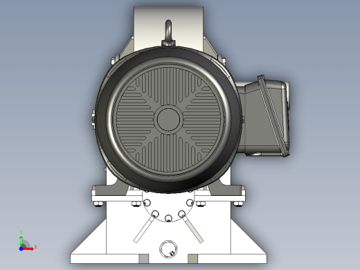 减速器模型图前视缩略图