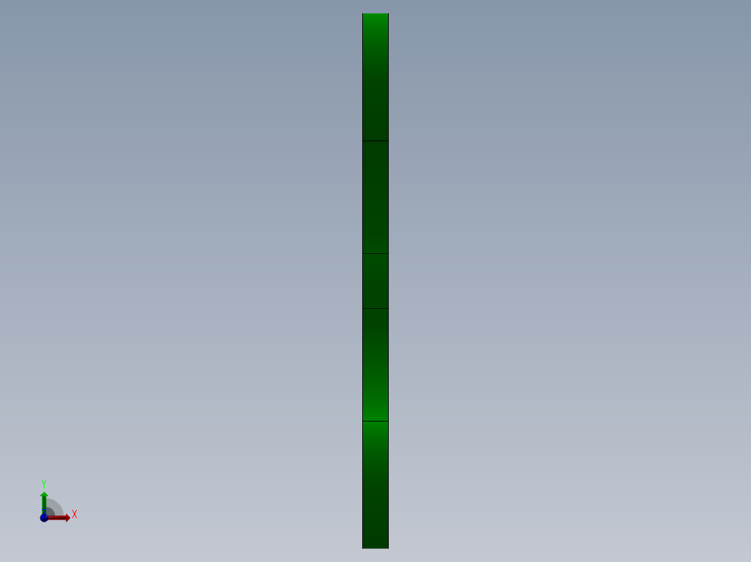 SW建模练习题-exercise 145前视图