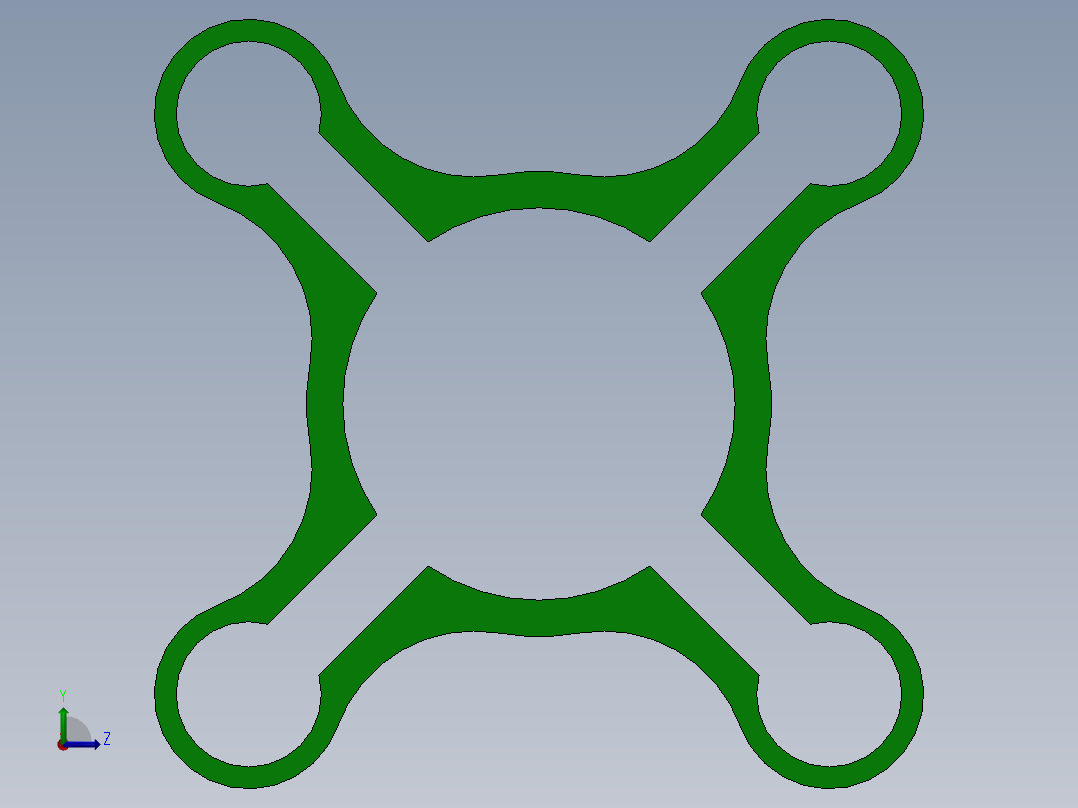 SW建模练习题-exercise 145左视图