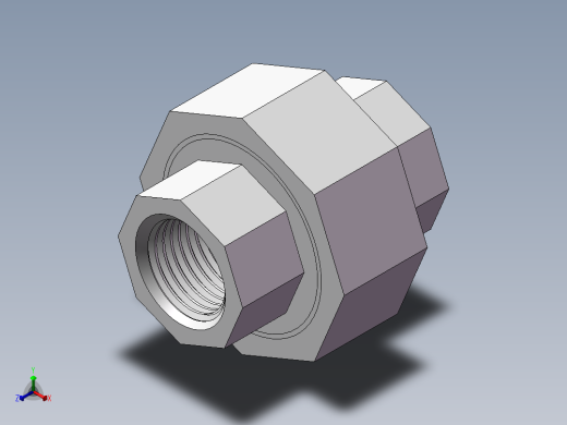 活接-等径内丝直通 DN8