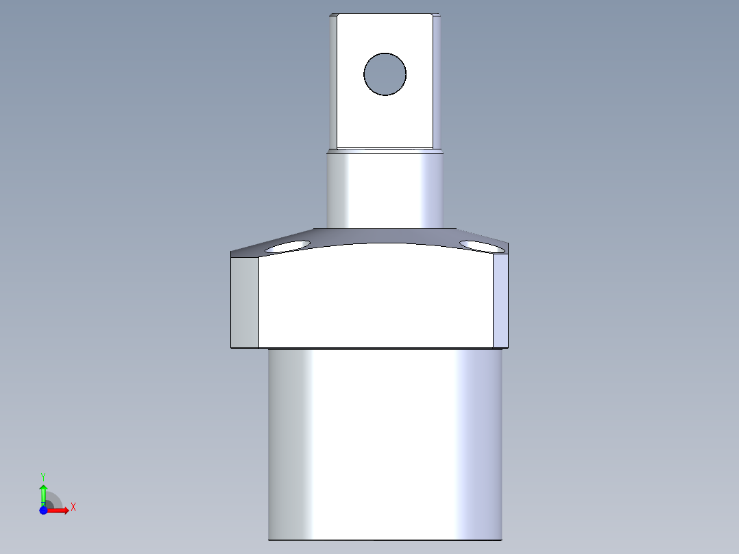 KOSMEKLHA0900-Sx-P_rev1多系列多零件图纸模型前视图