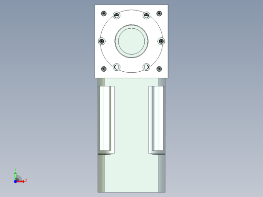 换向器PW70单轴 PLX60-L2 14-50-70-M4.stp前视缩略图