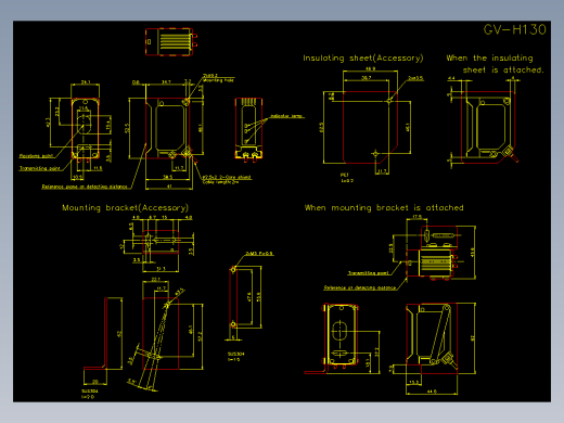 基恩士gv_cad_kc图纸模型
