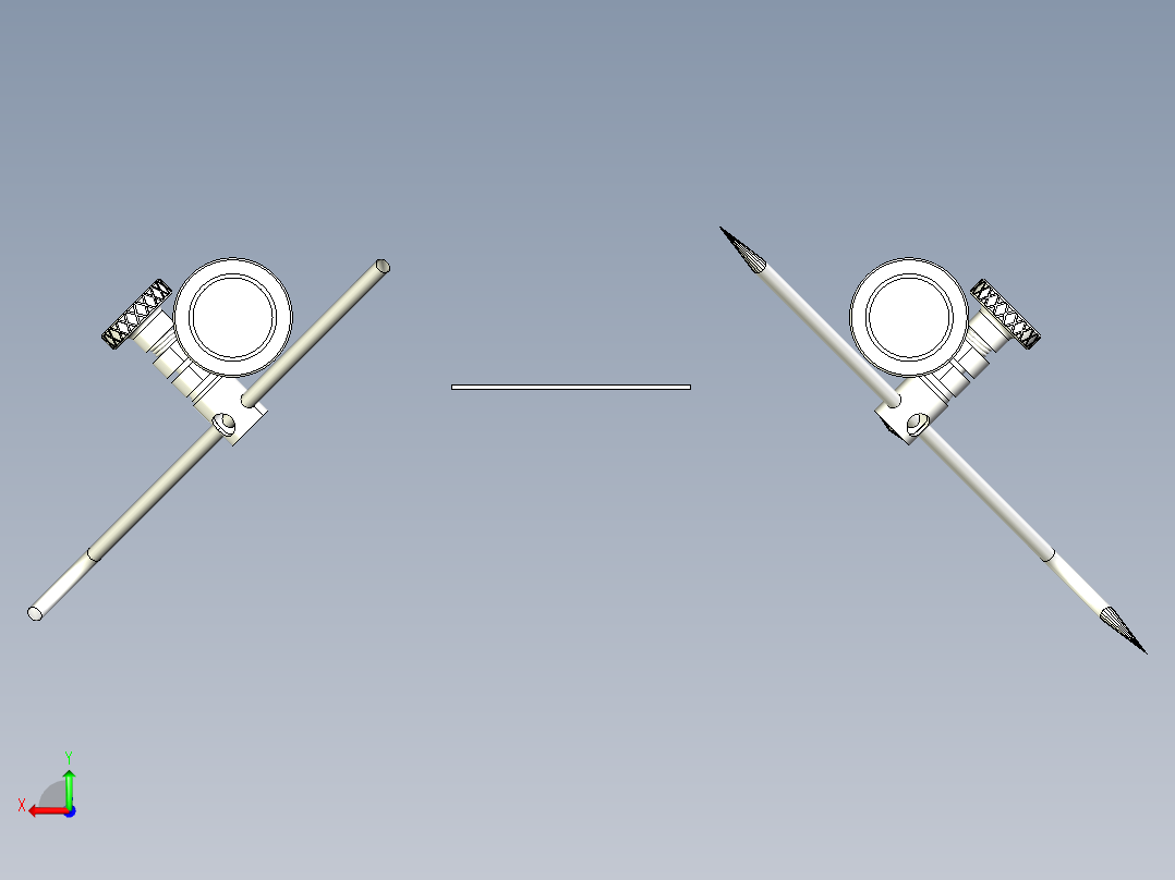 磁性底座后视图