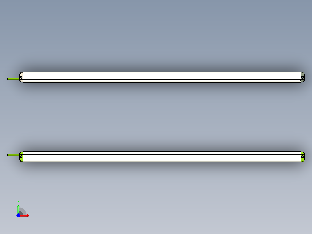 安全_区域传感器H2TLS2040__3D前视图