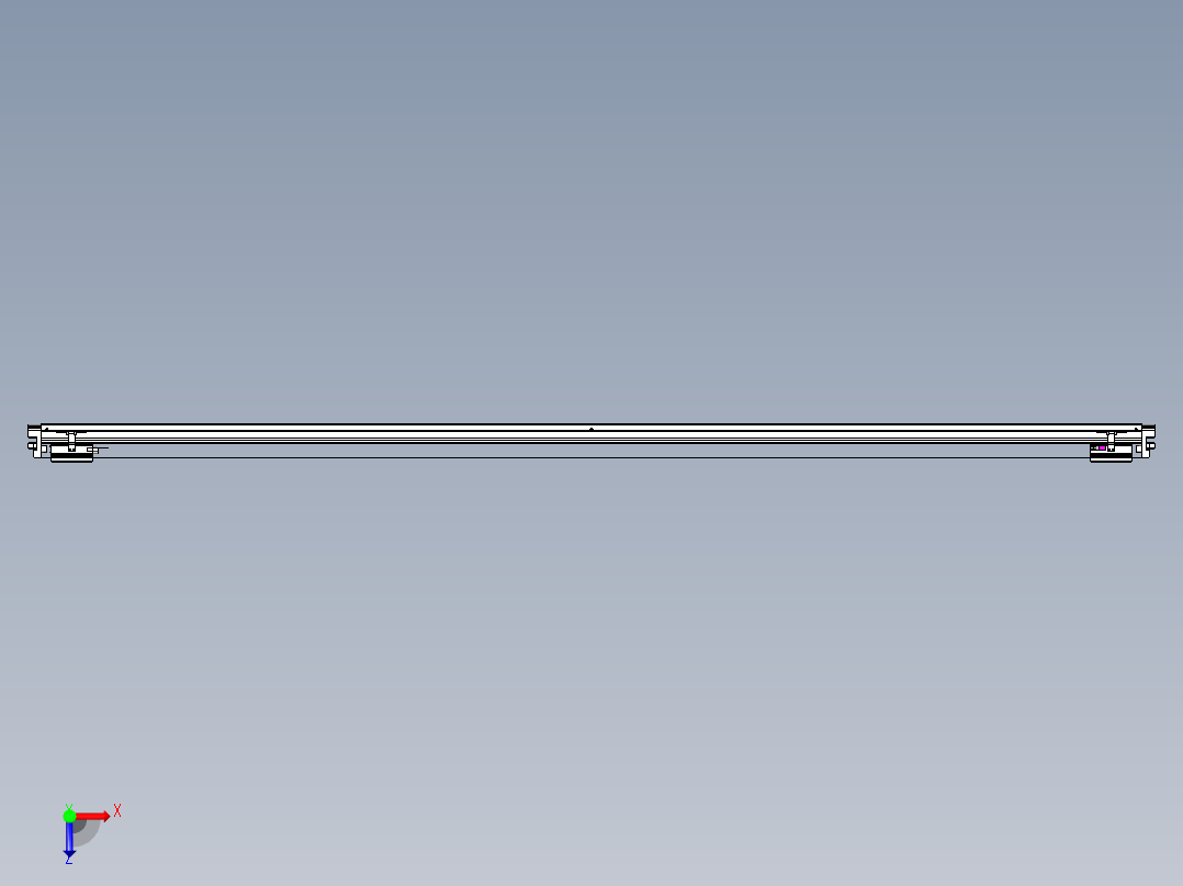 威洛博VL系列3d模型模组2VL22H1Y-S2600俯视图