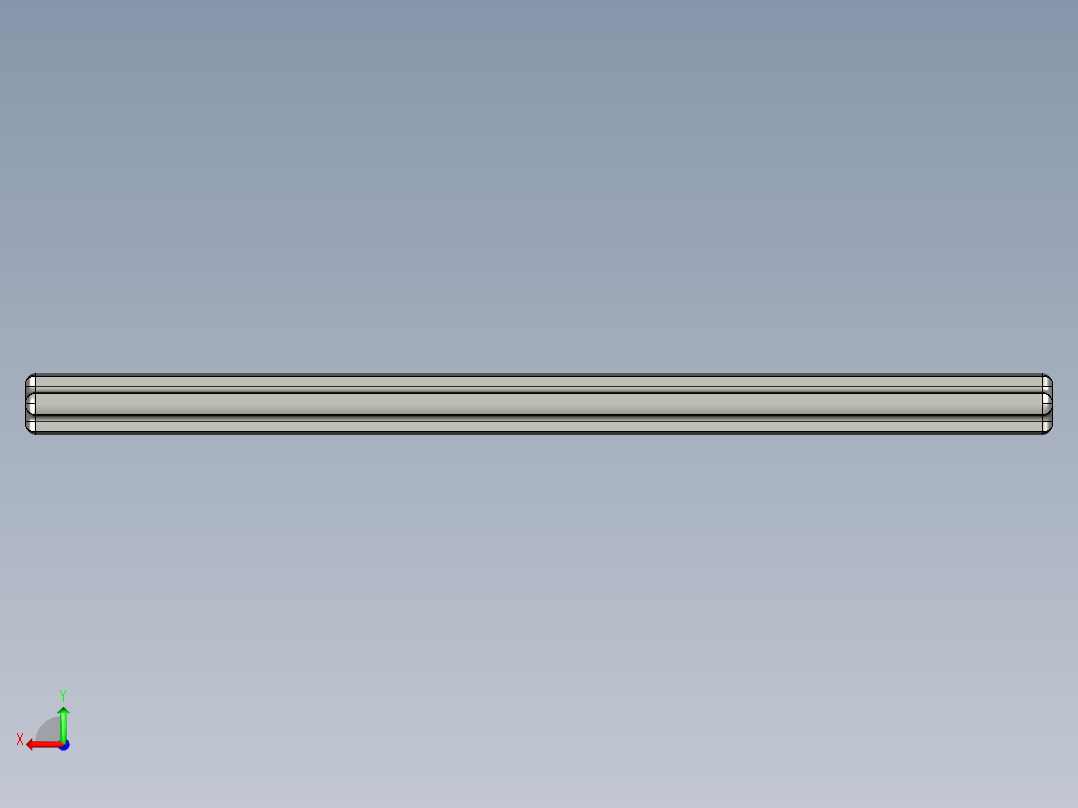 乐高机械组车桥-3737 Black Technic Axle 10.IGS后视图