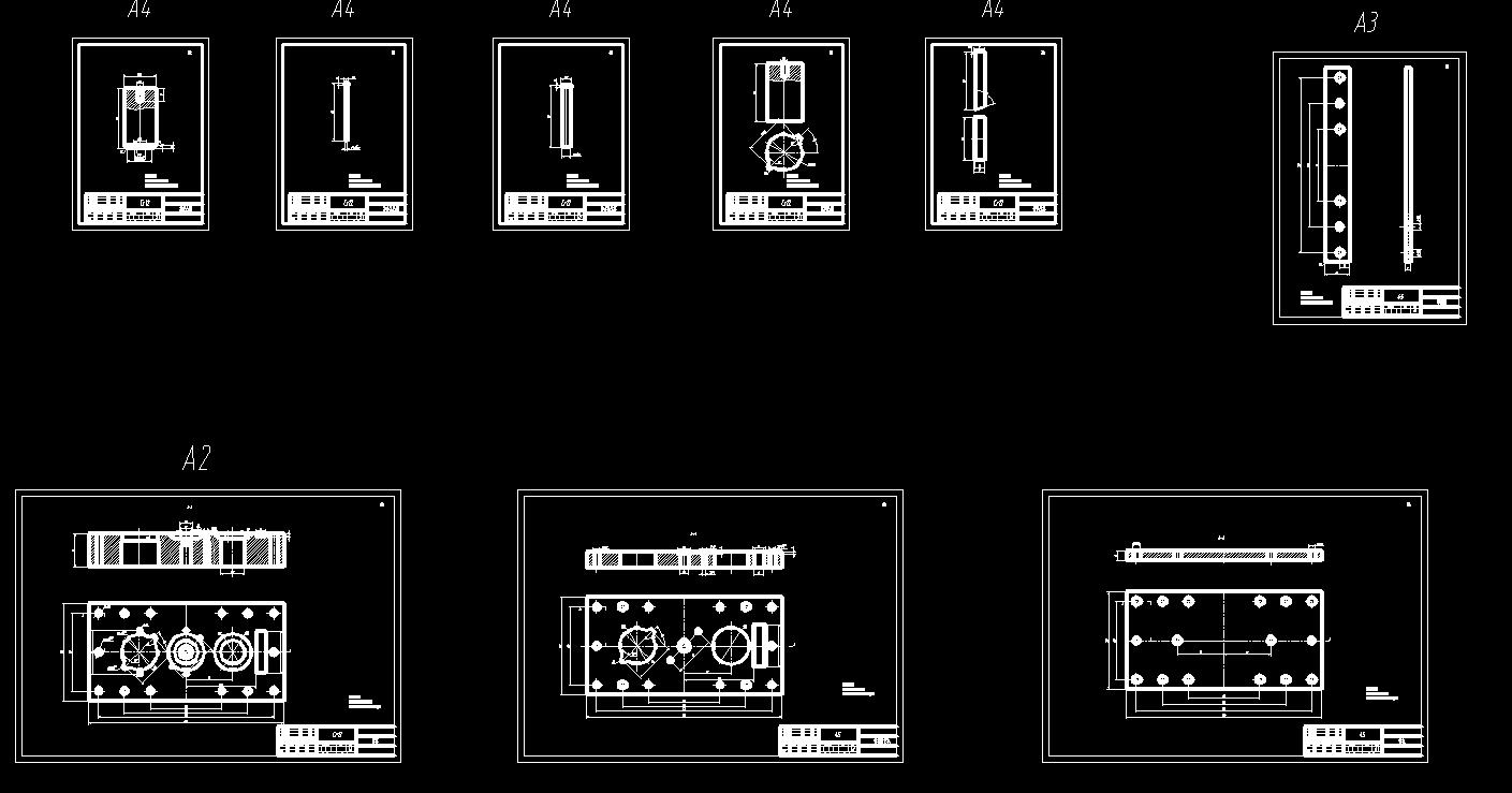 端盖级进模（CAD图+Proe三维）