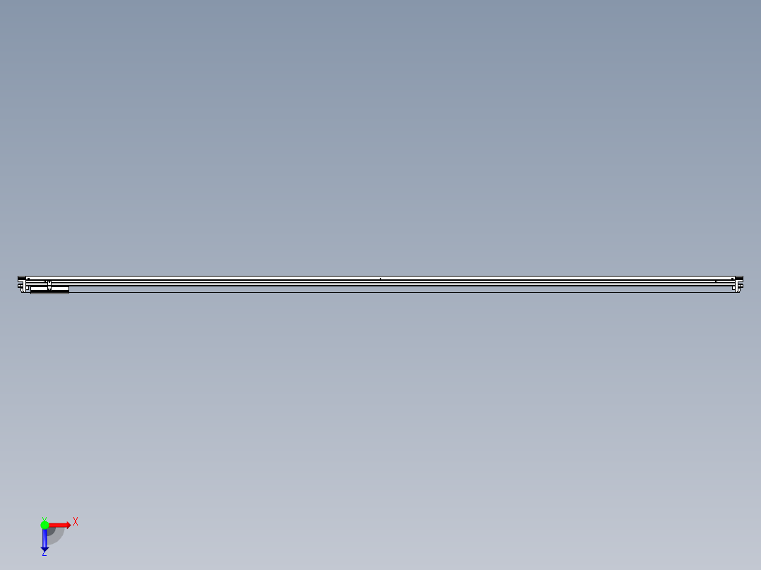 威洛博VL系列3d模型模组VL14S2Y-S3150俯视图