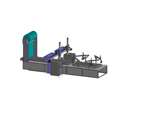 门框自动打包线体sw14可编辑缩略图