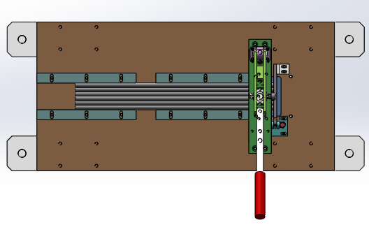 手动裁切机（sw18可编辑+工程图）