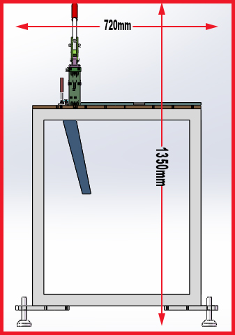 手动裁切机（sw18可编辑+工程图）