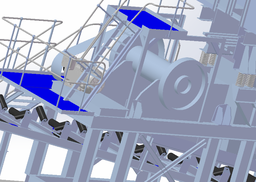 鄂式破碎站模型143920