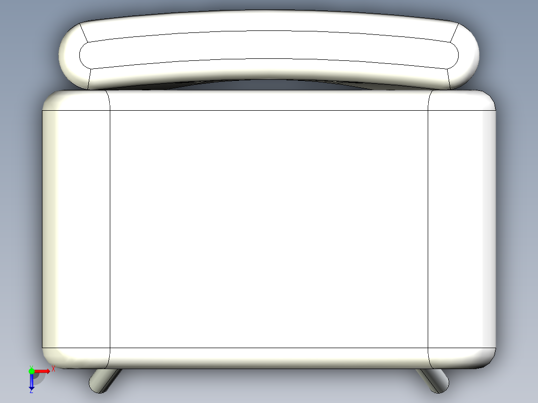 椅子创意椅子俯视图