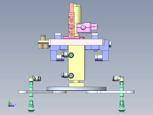 吸盘取料组件左视缩略图